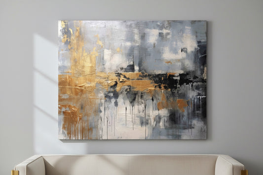 Autumn Abstract Canvas Print | THE HUBBELL COLLECTIVE