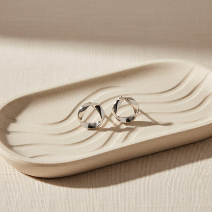 Wavy Stud Earrings | THE HUBBELL COLLECTIVE