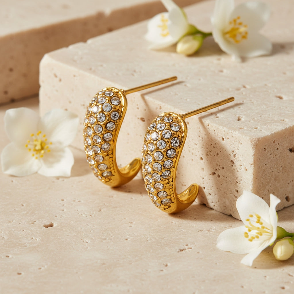 Pear-Shaped Bow Stud Earrings | THE HUBBELL COLLECTIVE