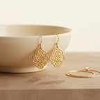 Ava Gold Drop Earrings | THE HUBBELL COLLECTIVE