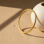 BARGARH Classic Gold Bangle | THE HUBBELL COLLECTIVE