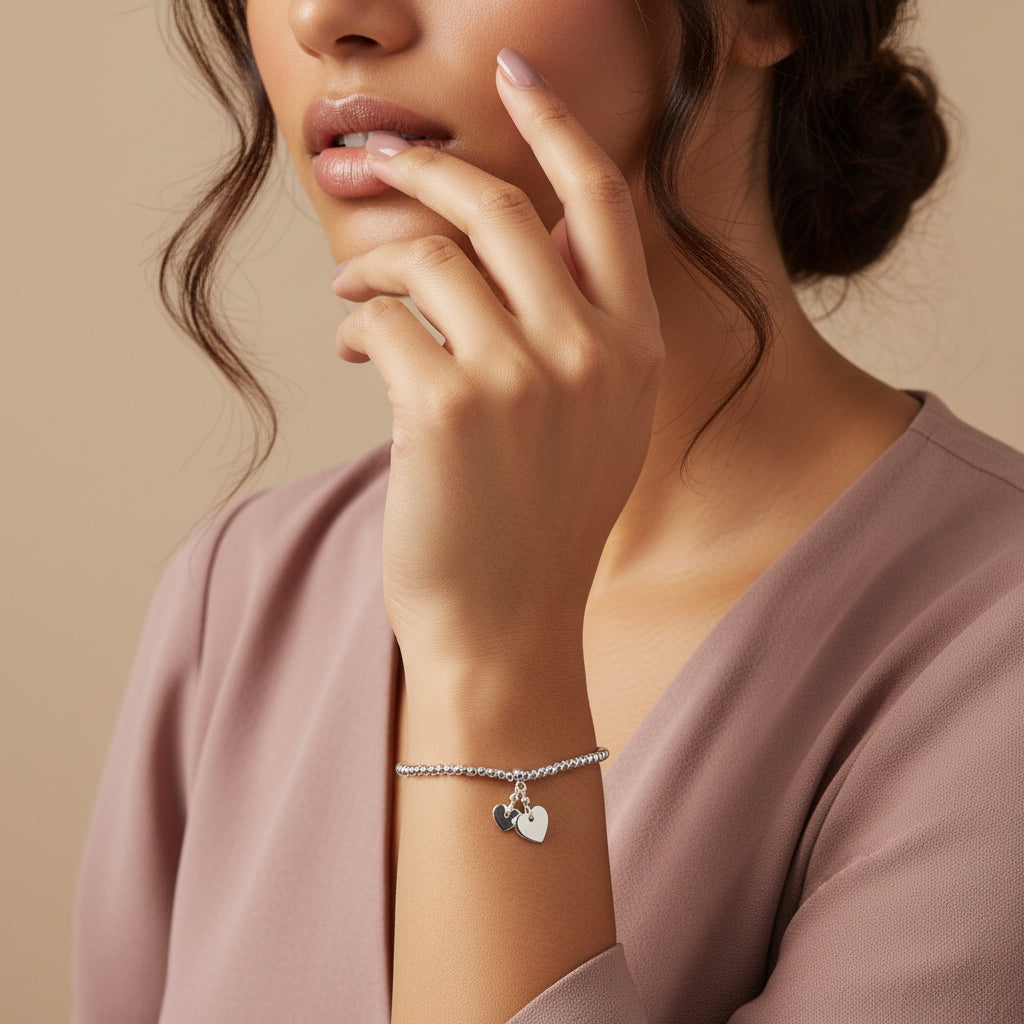 Heart Charm Bracelet | THE HUBBELL COLLECTIVE