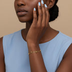 Double Bead Chain Bracelet | THE HUBBELL COLLECTIVE
