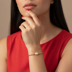 Wheat Pearl Harmony Bracelet | THE HUBBELL COLLECTIVE