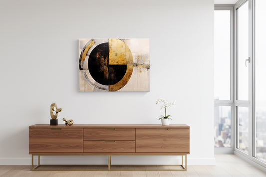 Abstract Geometric Canvas | THE HUBBELL COLLECTIVE