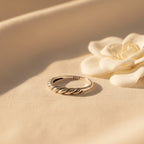 Sylva Twisted Sterling Silver Ring | THE HUBBELL COLLECTIVE