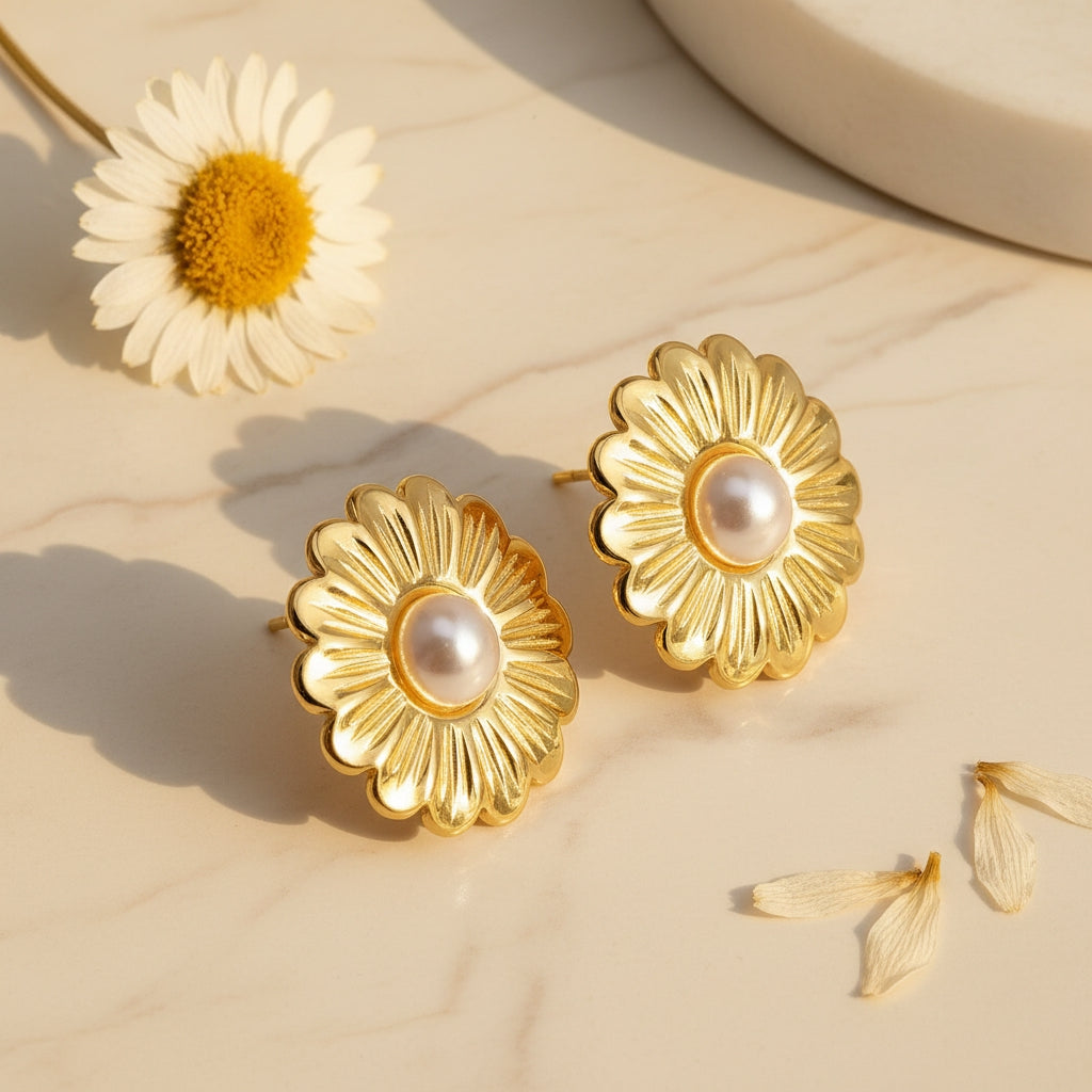 Daisy Dream Bead Studs | THE HUBBELL COLLECTIVE