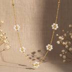 Floral Pearl Pendant Necklace | THE HUBBELL COLLECTIVE