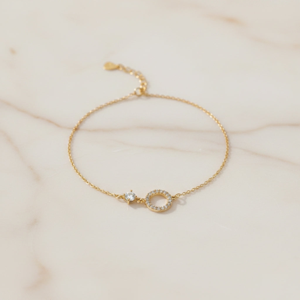 Gold Ring Chain Bracelet | THE HUBBELL COLLECTIVE