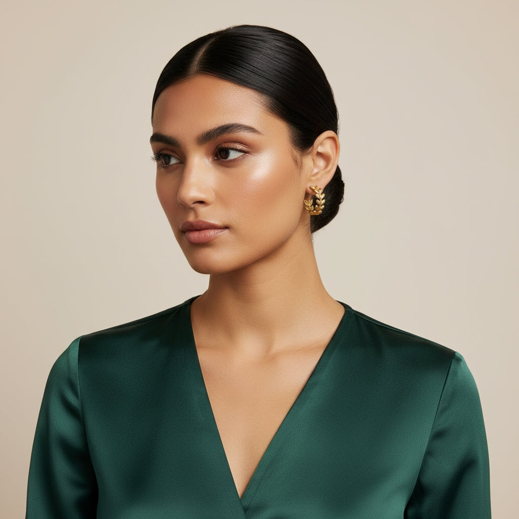 Leaf Embrace Earrings | THE HUBBELL COLLECTIVE