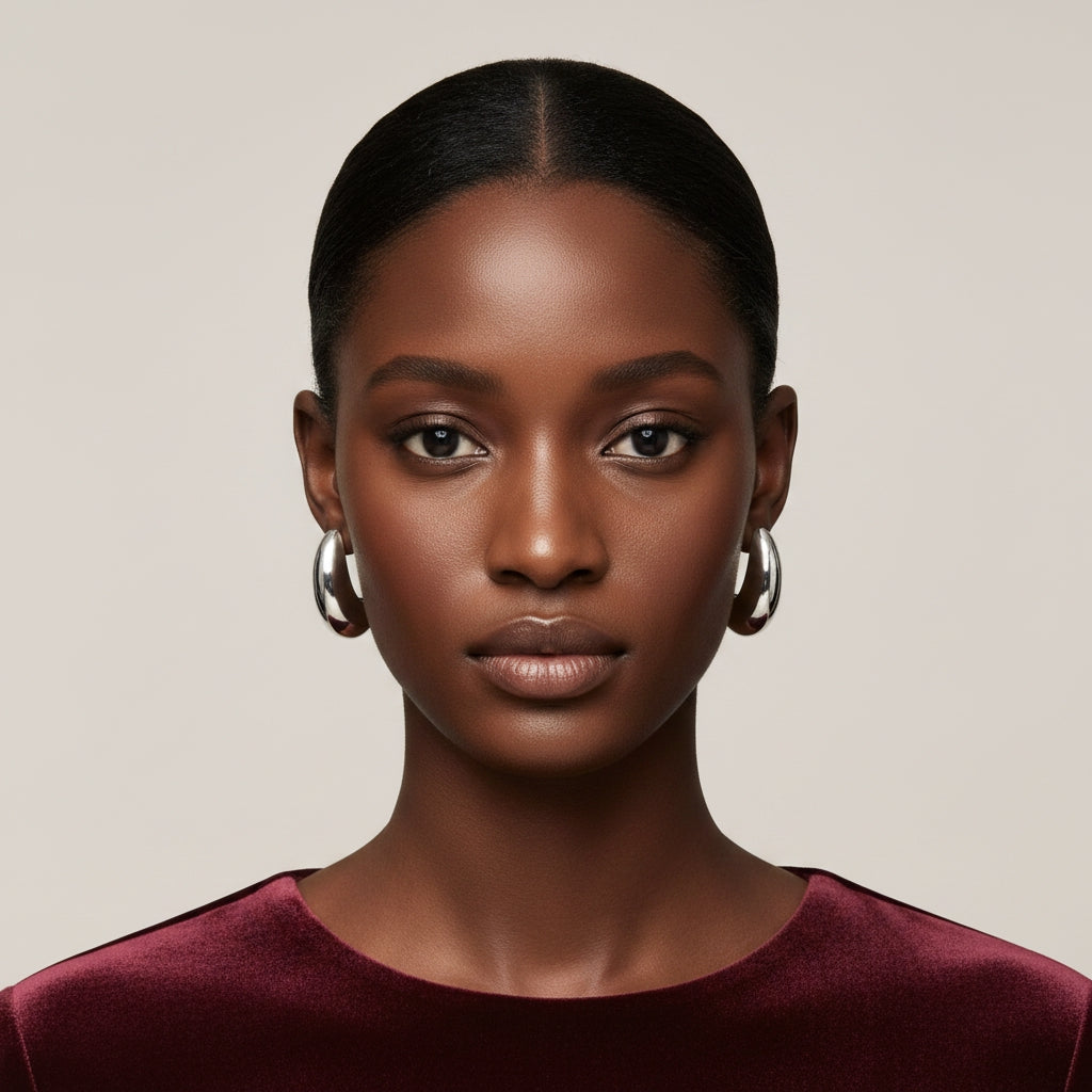 Chunky Lightweight Geometric Stud Earrings | THE HUBBELL COLLECTIVE