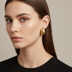 Curved Open Hoops | THE HUBBELL COLLECTIVE