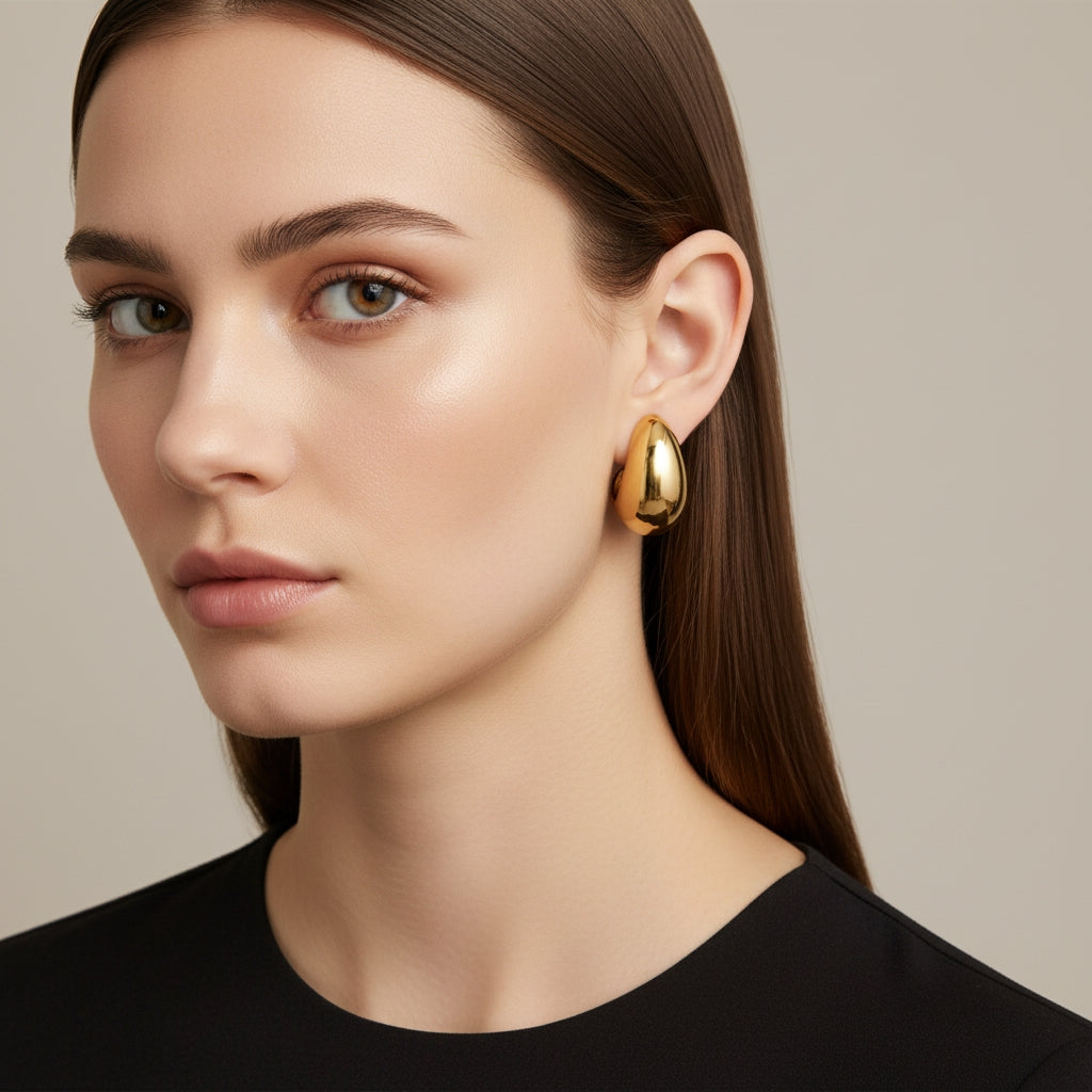 Curved Open Hoops | THE HUBBELL COLLECTIVE