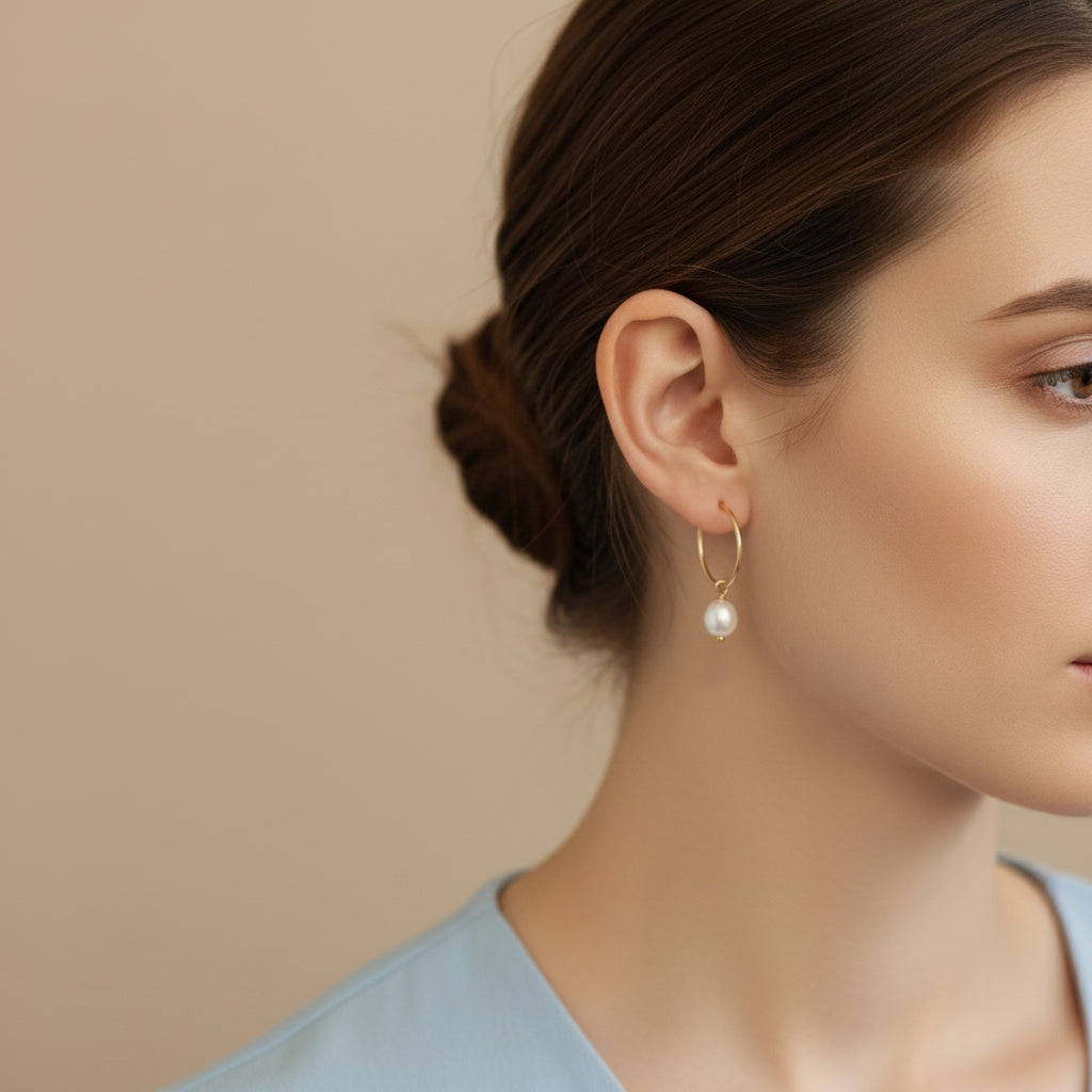 Saylor Hoop Earrings | THE HUBBELL COLLECTIVE