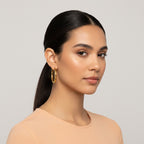 YANNA Essential Gold Hoop Earrings | THE HUBBELL COLLECTIVE