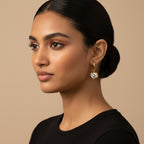 ARTI Zirconia Hoop Earrings | THE HUBBELL COLLECTIVE