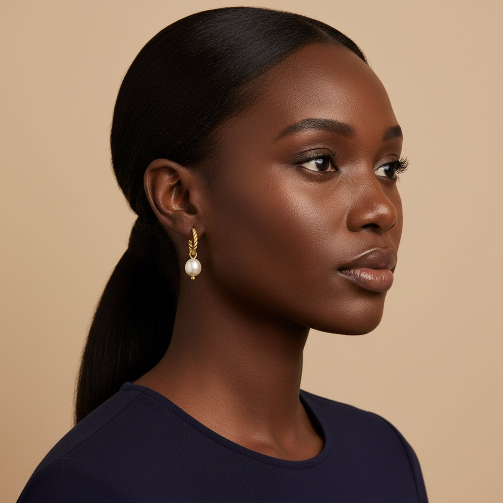 Dreamy Pearl Hoops | THE HUBBELL COLLECTIVE