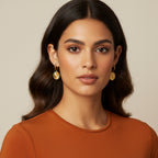 Pearl Circle Studs | THE HUBBELL COLLECTIVE