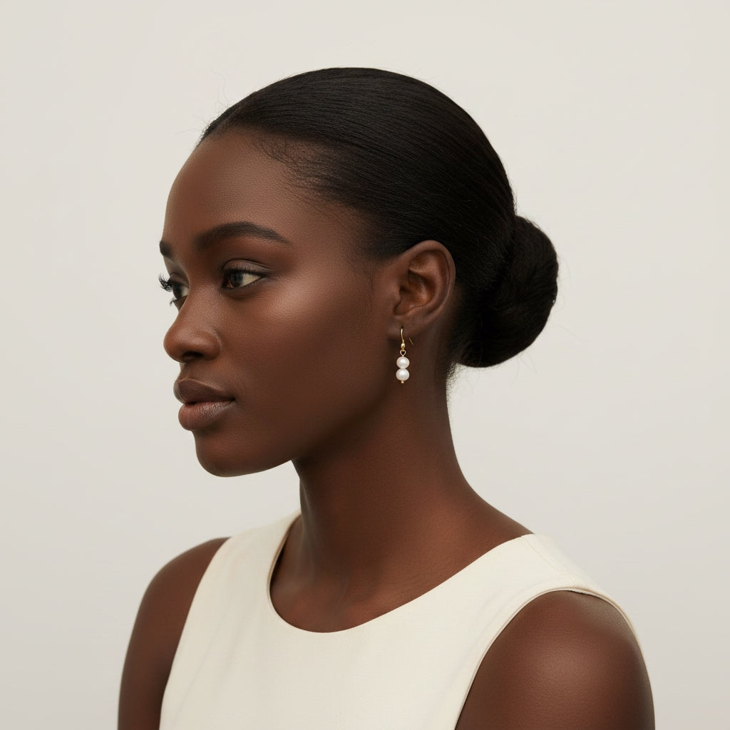 Saylor Fresh Water Pearl Earrings | THE HUBBELL COLLECTIVE