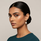 Pearl & Diamond Harmony Earrings | THE HUBBELL COLLECTIVE