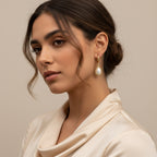 Crystal Teardrop Earrings | THE HUBBELL COLLECTIVE