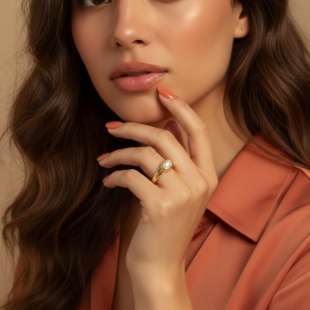 Night Out Pearl Ring | THE HUBBELL COLLECTIVE
