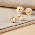 Pearl Blossom Stud Earrings | THE HUBBELL COLLECTIVE