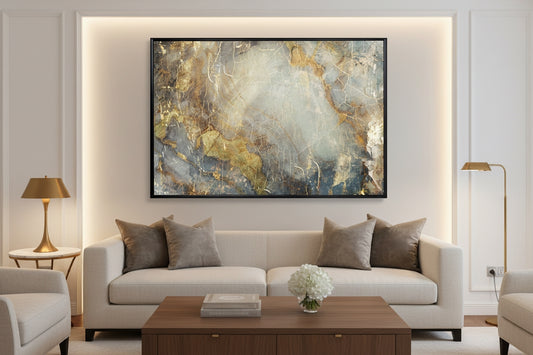 Abstract Marble Canvas | THE HUBBELL COLLECTIVE