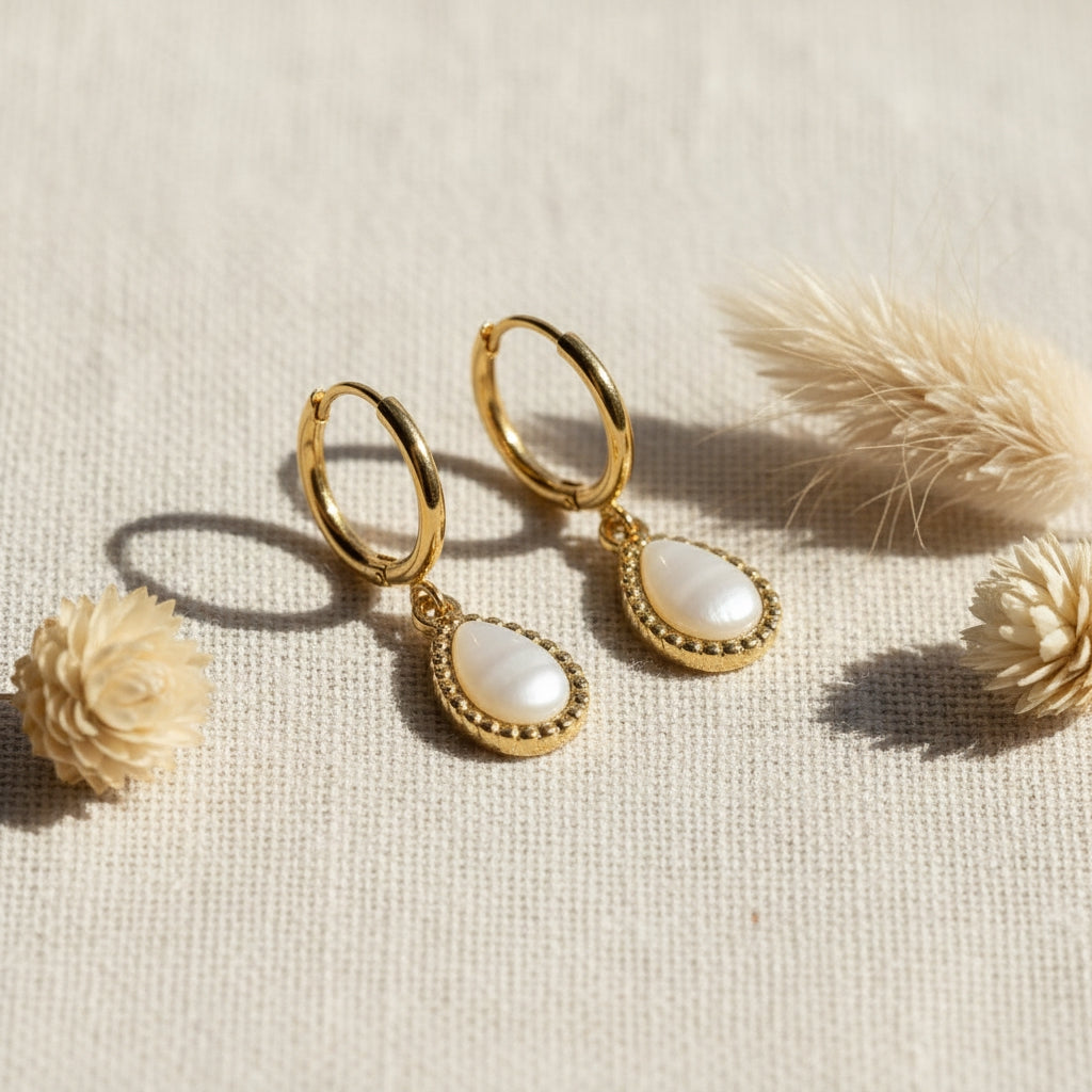 Crystal Teardrop Earrings | THE HUBBELL COLLECTIVE