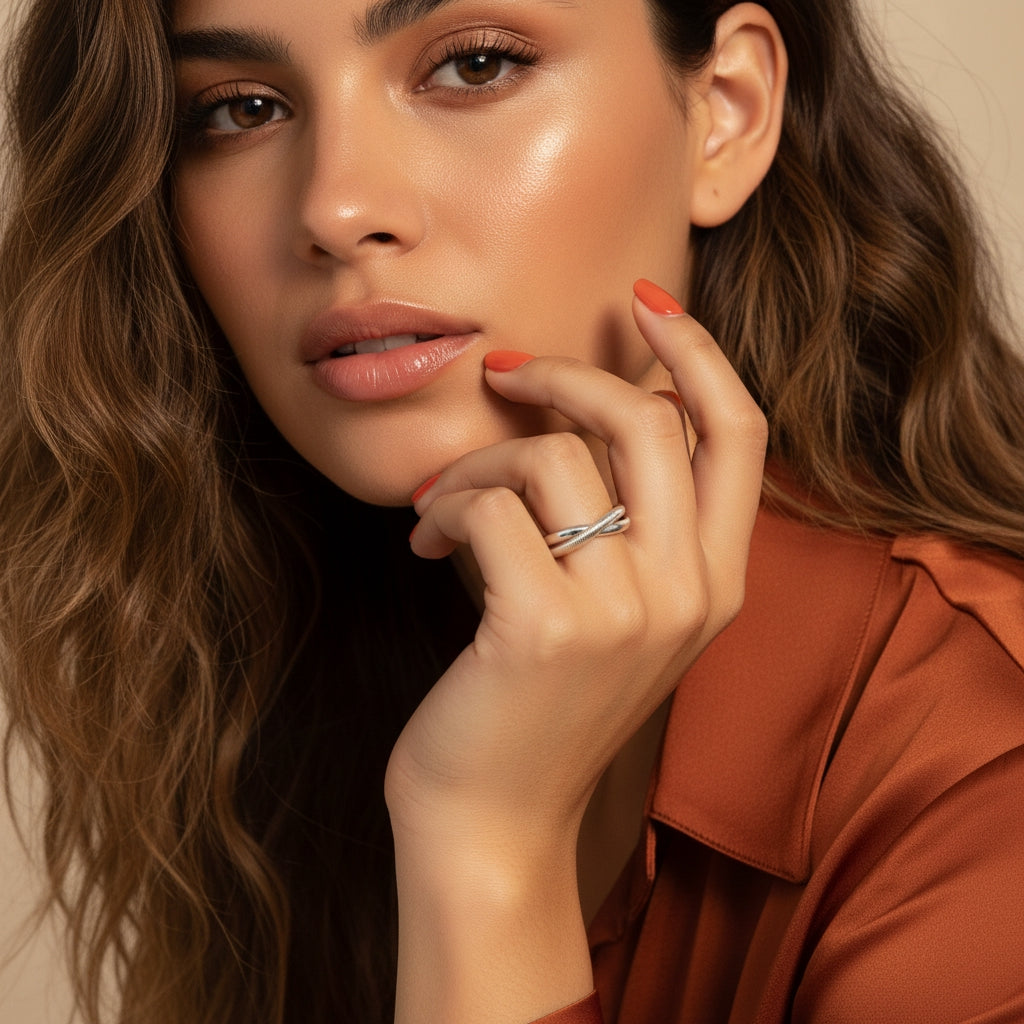 GILBERT Stack Ring in Silver | THE HUBBELL COLLECTIVE