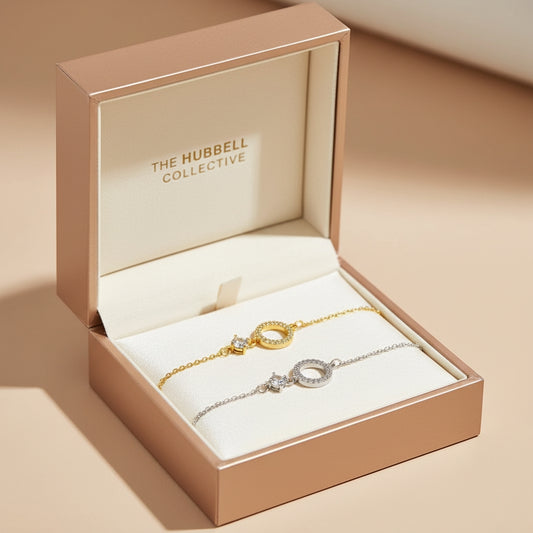 925 Sterling Silver Ring Chain Bracelet | THE HUBBELL COLLECTIVE