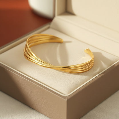 Geometric Lines Bracelet | THE HUBBELL COLLECTIVE
