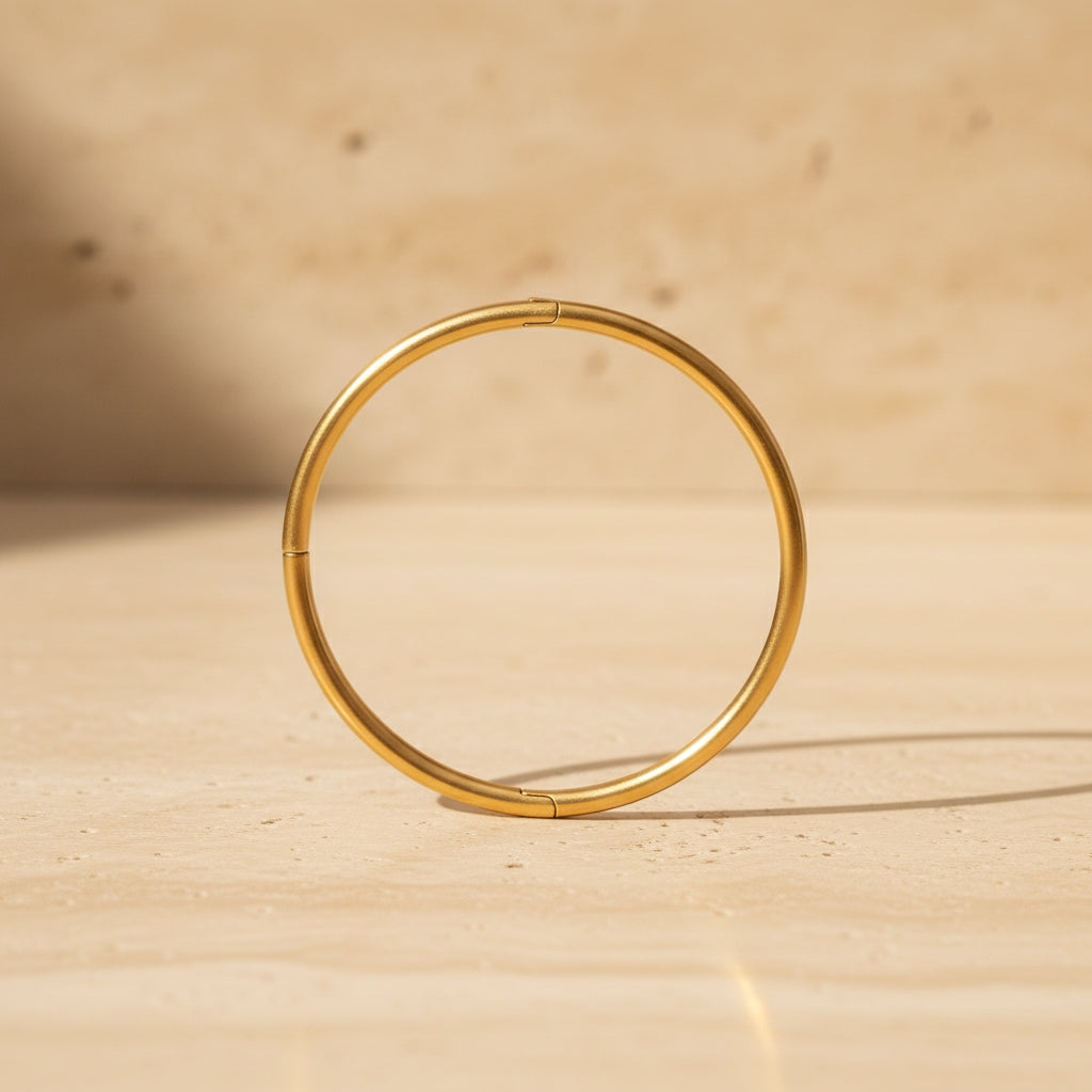 BARGARH Classic Gold Bangle | THE HUBBELL COLLECTIVE