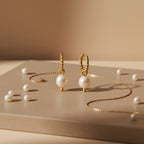 Dreamy Pearl Hoops | THE HUBBELL COLLECTIVE