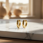 Everyday Gold Hoop Earrings | THE HUBBELL COLLECTIVE