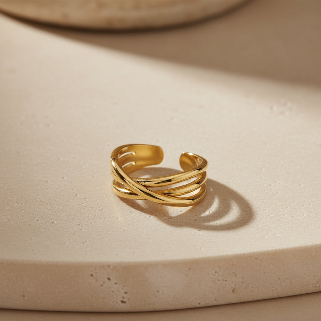 Infinity Cross Ring | THE HUBBELL COLLECTIVE