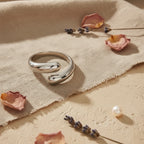 GARUVA Solitaire Wrap Ring | THE HUBBELL COLLECTIVE