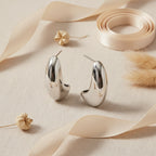 Chunky Lightweight Geometric Stud Earrings | THE HUBBELL COLLECTIVE