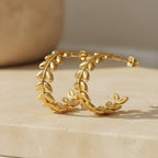 Leaf Embrace Earrings | THE HUBBELL COLLECTIVE