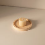 Small Round Jesmonite Trinket Tray | THE HUBBELL COLLECTIVE