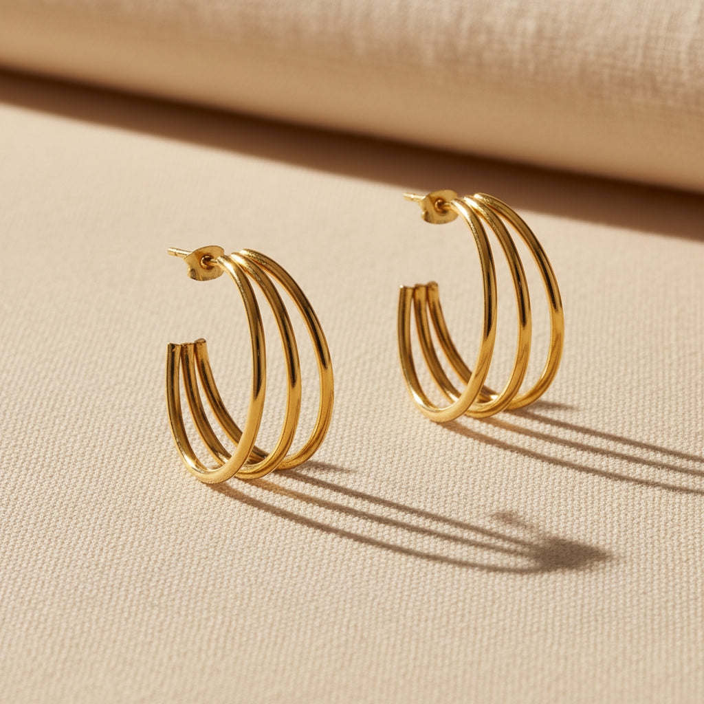 Modern Circle Hoops | THE HUBBELL COLLECTIVE