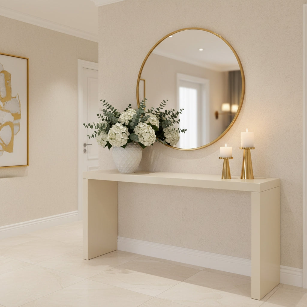 Gold Pillar Candle Holder Set | THE HUBBELL COLLECTIVE