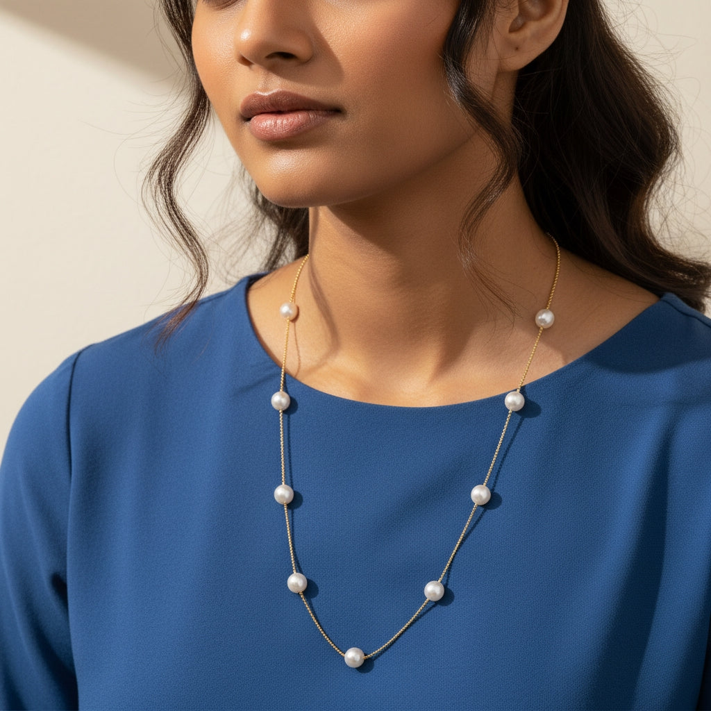 Pearl Serenity Necklace | THE HUBBELL COLLECTIVE