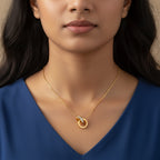Timeless Double Circle Necklace | THE HUBBELL COLLECTIVE