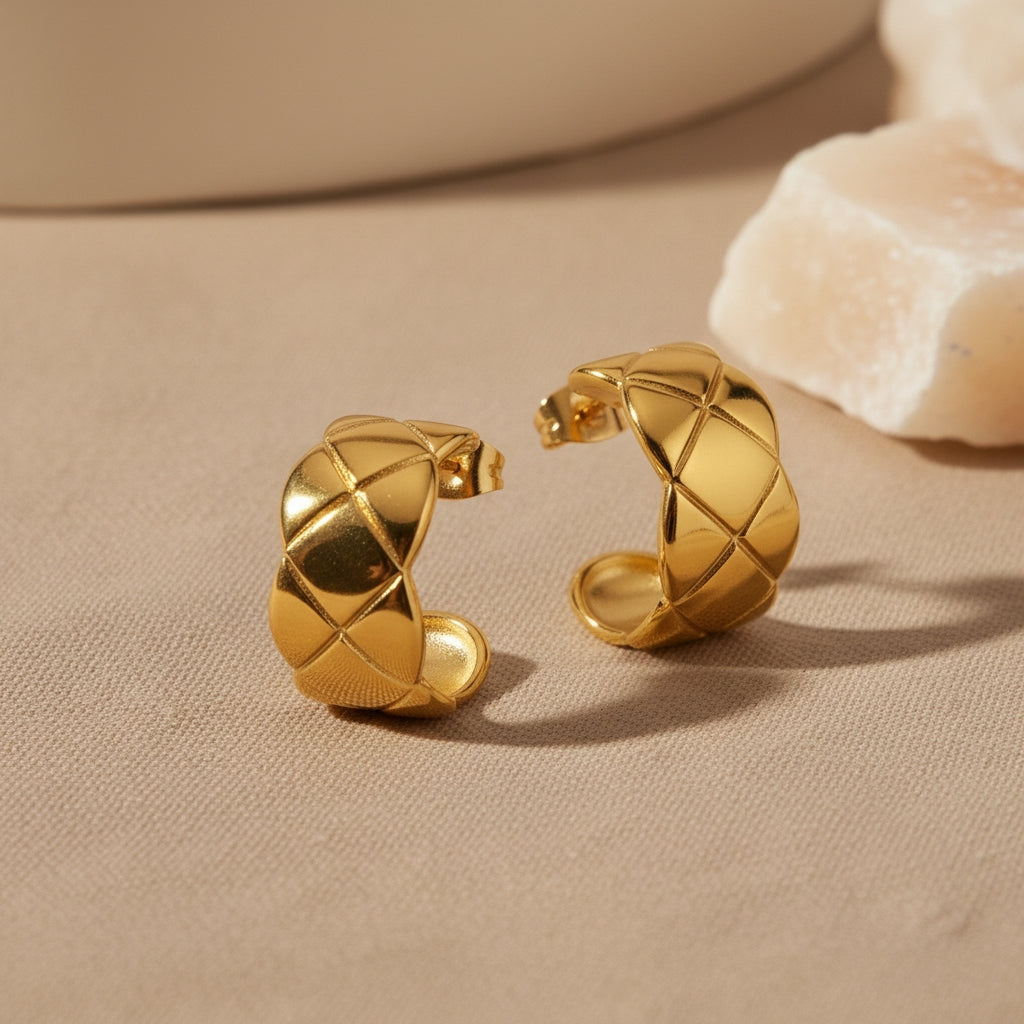 Half Moon Open Hoops | THE HUBBELL COLLECTIVE