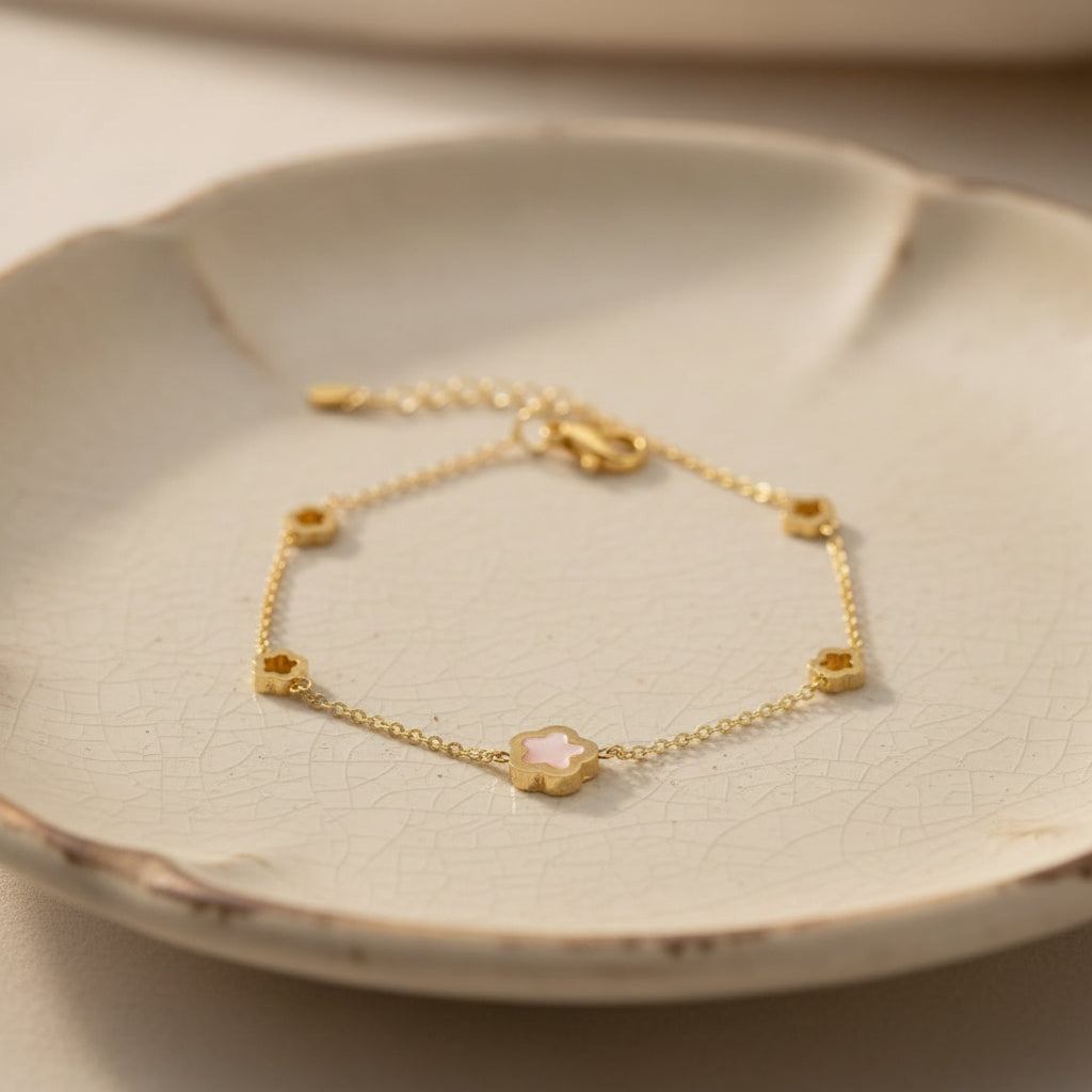 Pearl Blossom Chain Bracelet | THE HUBBELL COLLECTIVE
