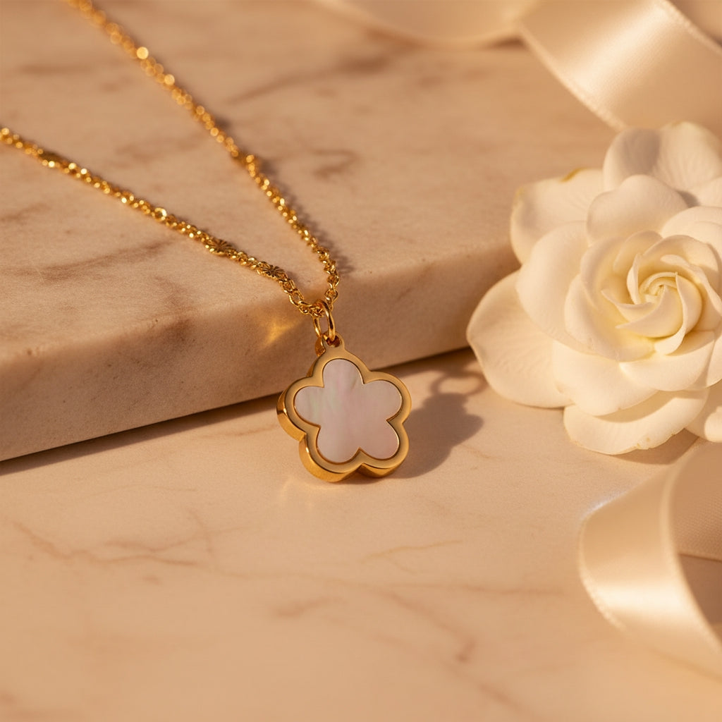 Peach Blossom Pendant Necklace | THE HUBBELL COLLECTIVE
