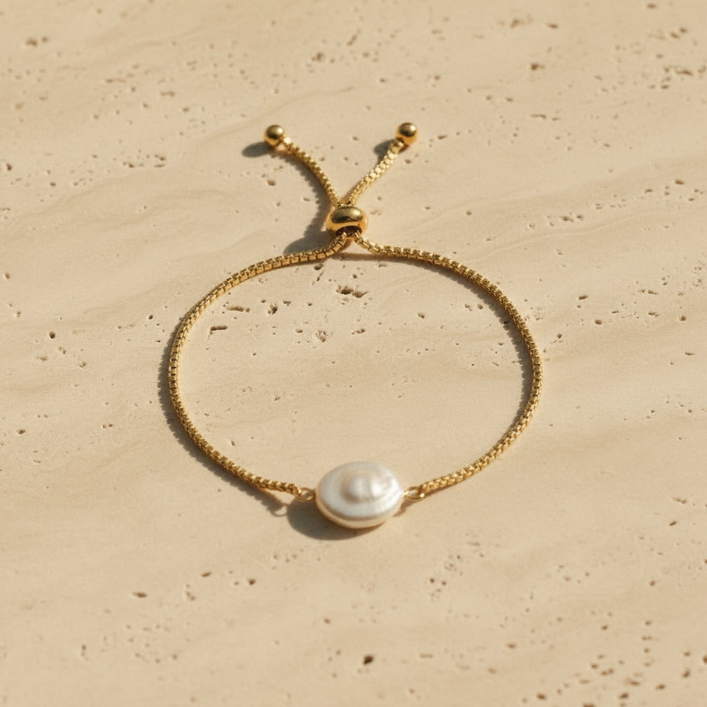 Pearl & Gold Harmony Bracelet | THE HUBBELL COLLECTIVE