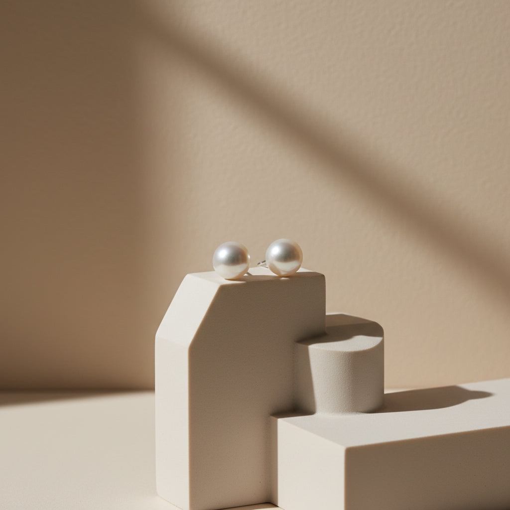 Pearl Stud Earrings | THE HUBBELL COLLECTIVE