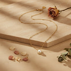 LATAHIA Pearl & Pavé Pendant Necklace | THE HUBBELL COLLECTIVE